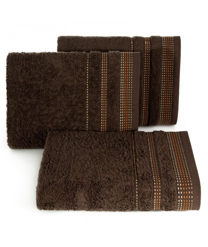 Ręcznik bawełna Pola 50x90 brązowy
