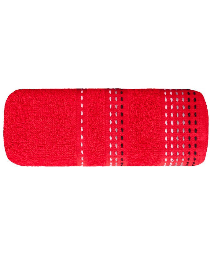 Ręcznik bawełna Pola 50x90 czerwony