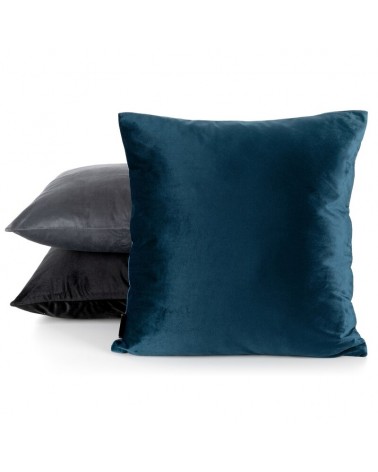 Poszewka velvet 60x60 Elora ciemnozielona Eurofirany