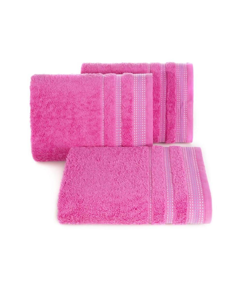 Ręcznik bawełna Pola 50x90 amarantowy