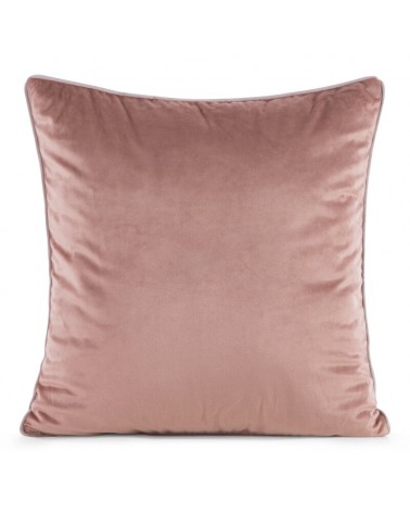 Poszewka velvet 60x60 Gaja 2 ciemnoróżowa Eurofirany