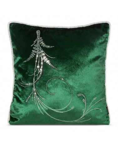 Poszewka velvet 40x40 Royal 10 ciemnozielona Eurofirany