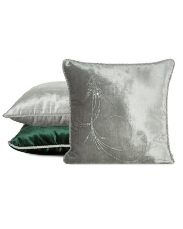 Poszewka velvet 40x40 Royal 10 ciemnozielona Eurofirany