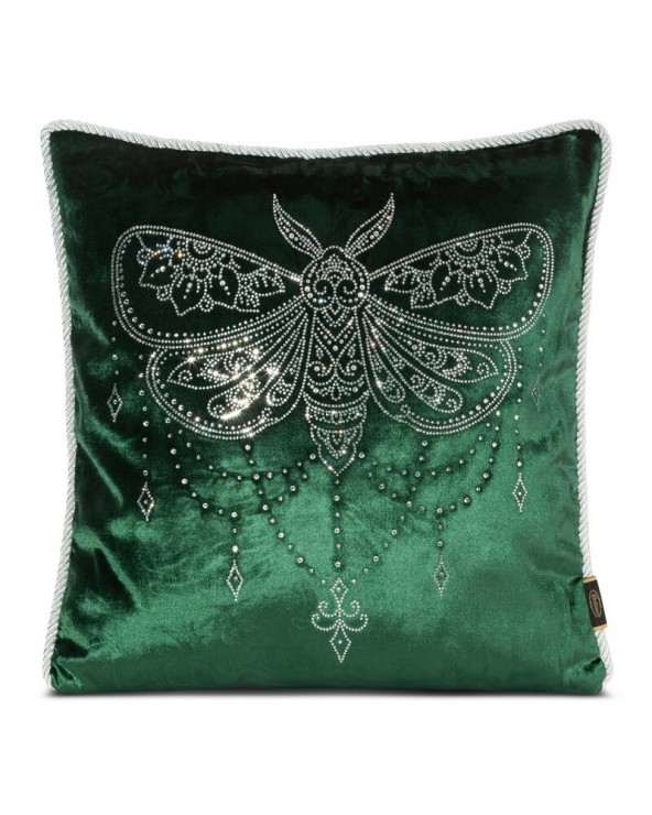 Poszewka velvet 40x40 Royal 8 ciemnozielona Eurofirany