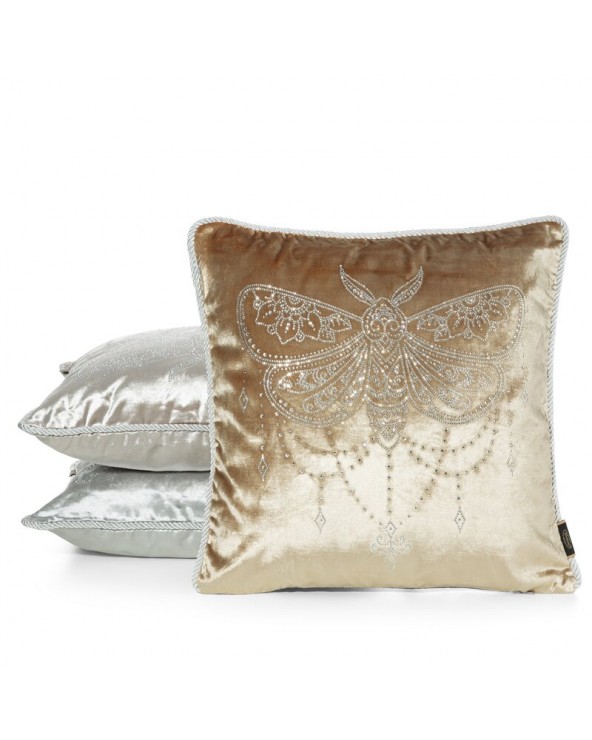 Poszewka velvet 40x40 Royal 8 ciemnozielona Eurofirany