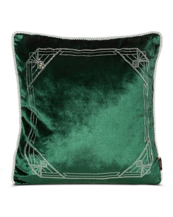 Poszewka velvet 40x40 Royal 9 ciemnozielona Eurofirany