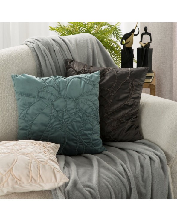 Poszewka velvet 45x45 Sandi miętowa Eurofirany