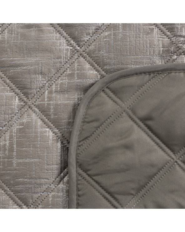 Narzuta velvet 170x210 Blink 6 beżowa Eurofirany