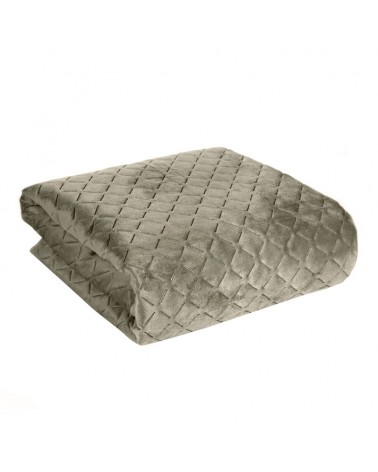 Narzuta velvet 70x160 Dimon ciemnobeżowa Eurofirany