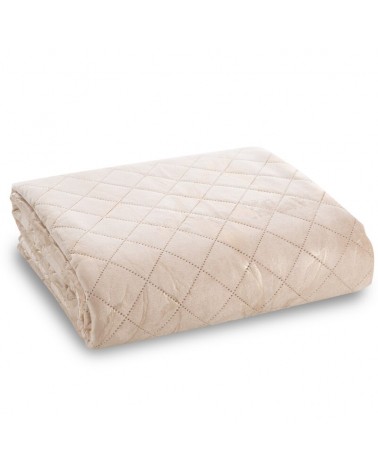 Narzuta velvet 200x220 Luiz 6 beżowa/złota Eurofirany