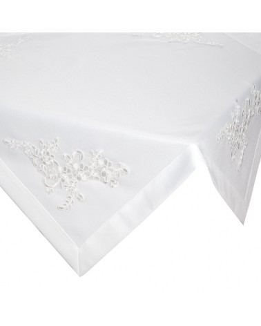 Obrus 85x85 Bari biały Eurofirany