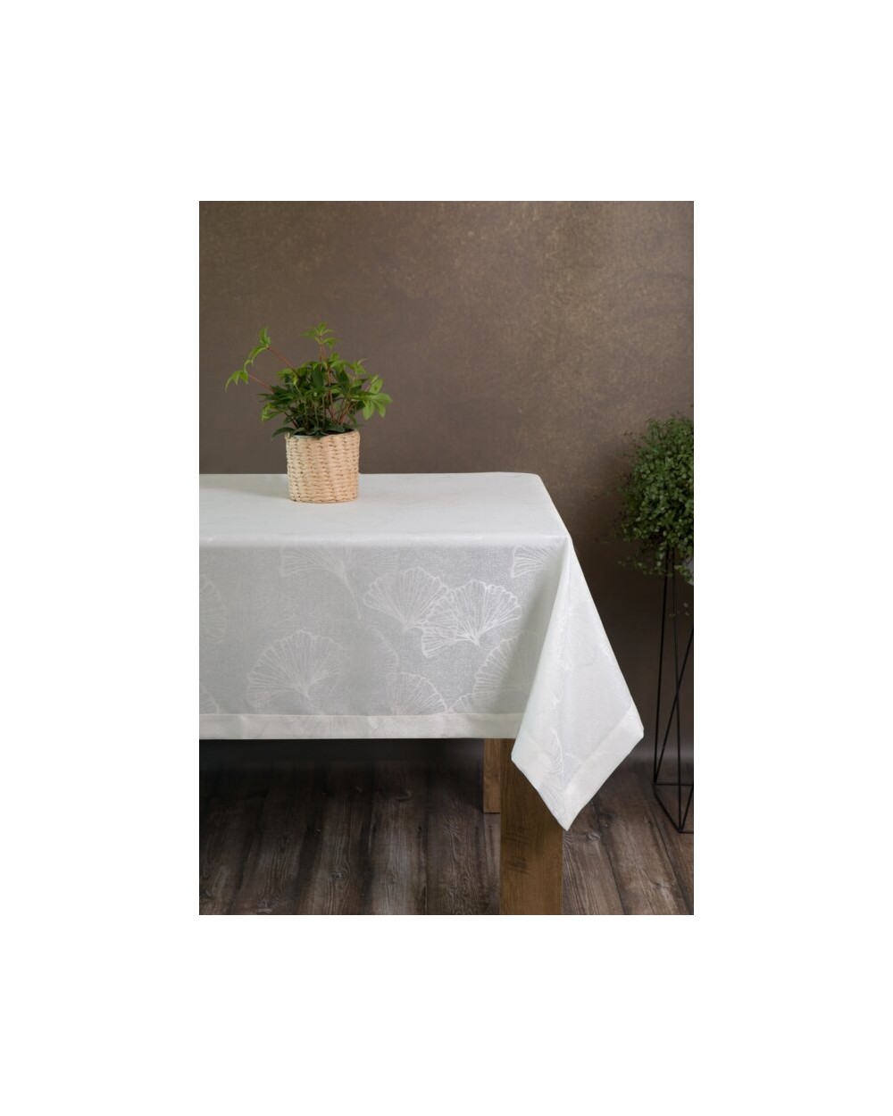 Obrus plamoodporny 140x200 Doris naturalny Eurofirany