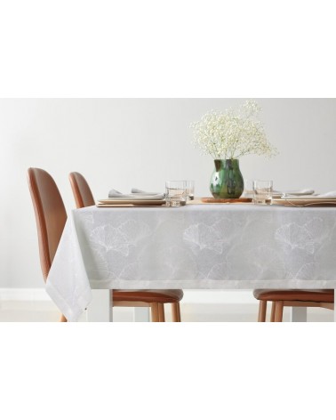Obrus plamoodporny 140x200 Doris naturalny Eurofirany