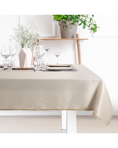 Serwetka z koronką 30x40 Lace kpl 4 szt kremowa/szampańska Eurofirany