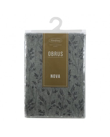 Obrus 140x180 Simona srebrny Eurofirany