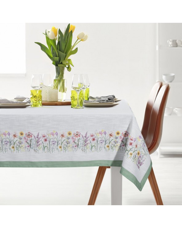 Obrus 140x220 Summer 9 zielony Eurofirany