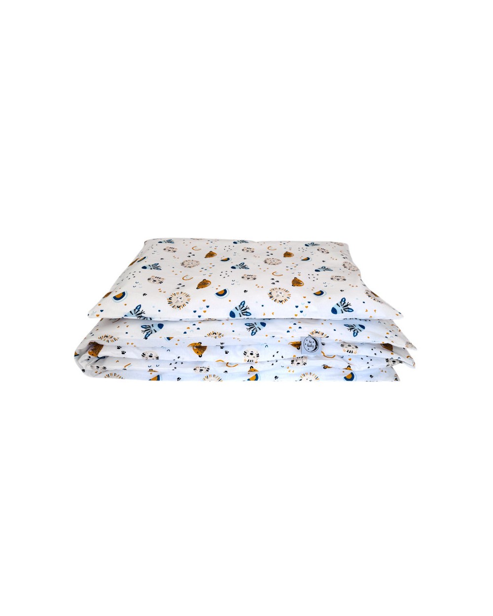Pościel bawełna 100x135+40x60 BeBaby Zebra Poldaun