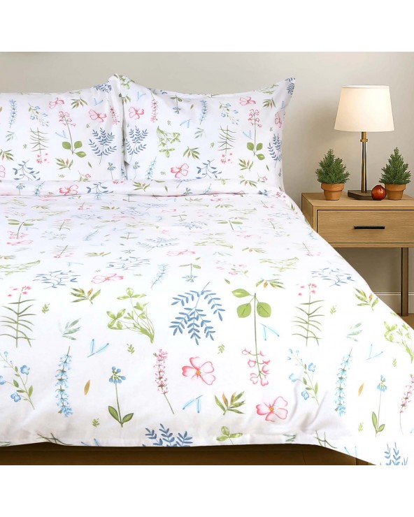 Pościel flanela bawełniana 180x200 + 2x70x80cm 31509/1 FLANELOVE Darymex