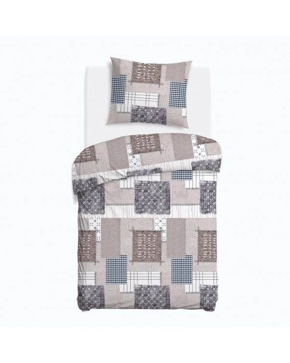 Pościel flanela bawełniana 140x200 + 1x70x80cm 31511/1 FLANELOVE Darymex