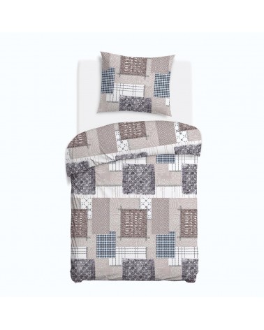 Pościel flanela bawełniana 140x200 + 1x70x80cm 31511/1 FLANELOVE Darymex