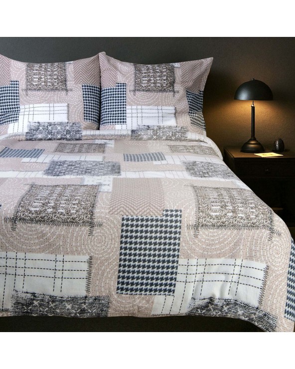 Pościel flanela bawełniana 200x220 + 2x70x80cm 31511/1 FLANELOVE Darymex
