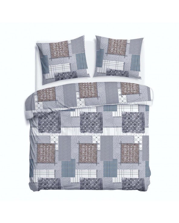 Pościel flanela bawełniana 200x220 + 2x70x80cm 31511/2 FLANELOVE Darymex