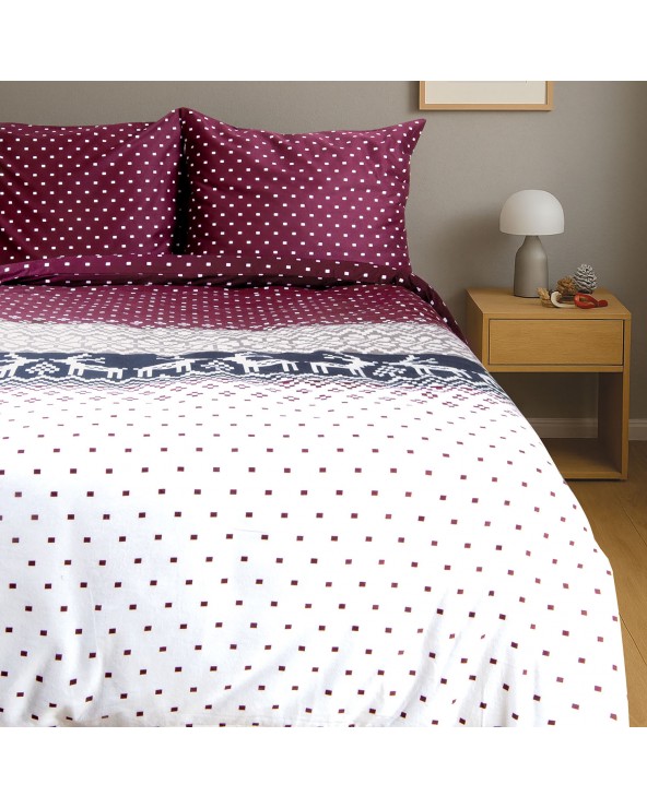 Pościel flanela bawełniana 200x220 + 2x70x80cm 31515/1 FLANELOVE Darymex