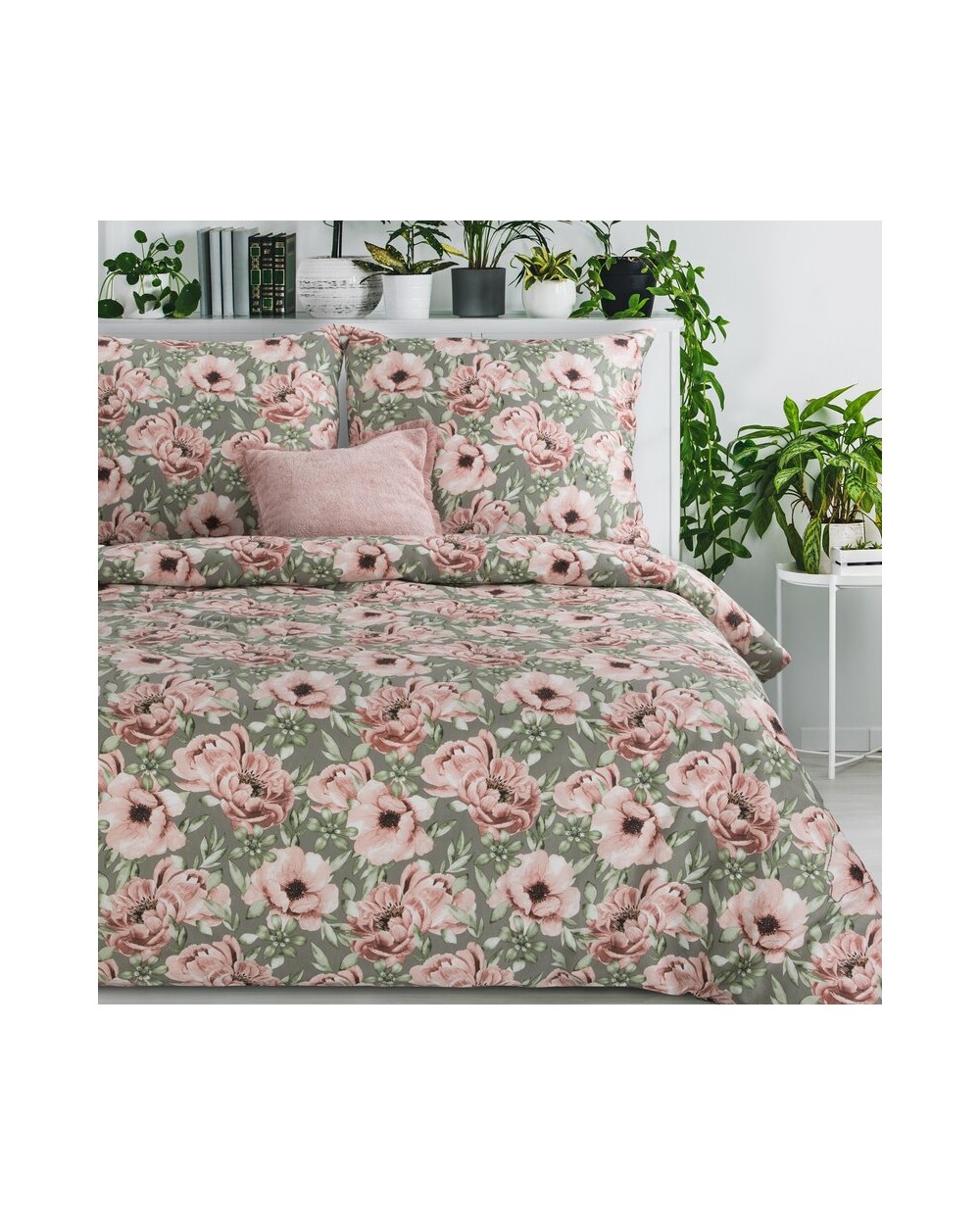 Pościel satyna bawełniana 200x220 + 2x70x80cm Spring 53 Eurofirany Pościel satyna bawełniana 200x220 + 2x70x80cm Spring 53 Eurofirany