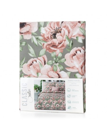 Pościel satyna bawełniana 200x220 + 2x70x80cm Spring 53 Eurofirany