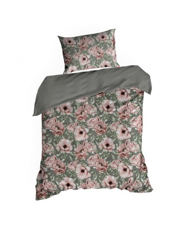 Pościel satyna bawełniana 200x220 + 2x70x80cm Spring 53 Eurofirany