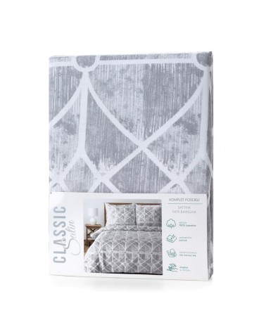 Pościel satyna bawełniana 140x200 + 1x70x80cm Spring 55 Eurofirany