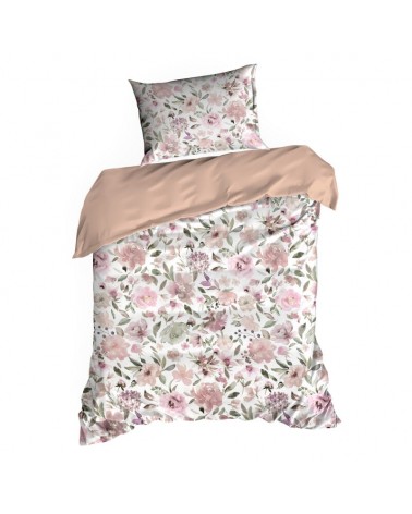 Pościel satyna bawełniana 140x200 + 1x70x80cm Spring 57 Eurofirany