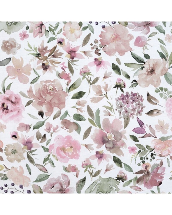 Pościel satyna bawełniana 140x200 + 1x70x80cm Spring 57 Eurofirany