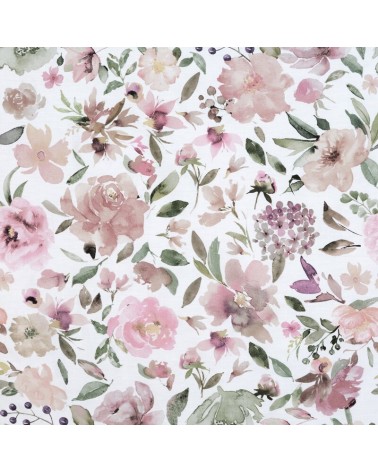 Pościel satyna bawełniana 140x200 + 1x70x80cm Spring 57 Eurofirany