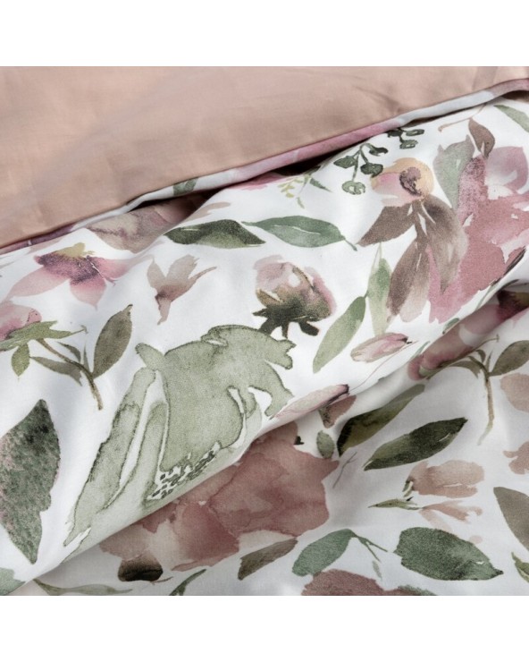 Pościel satyna bawełniana 140x200 + 1x70x80cm Spring 57 Eurofirany