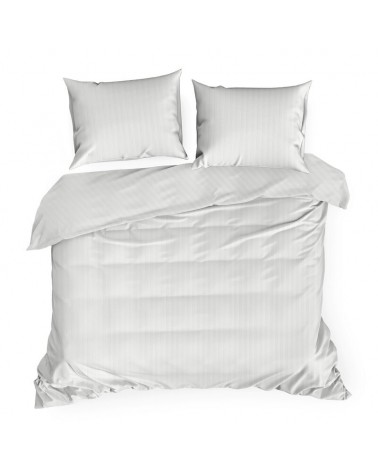 Pościel adamaszek 160x200 + 2x70x80 Vera biała Eurofirany