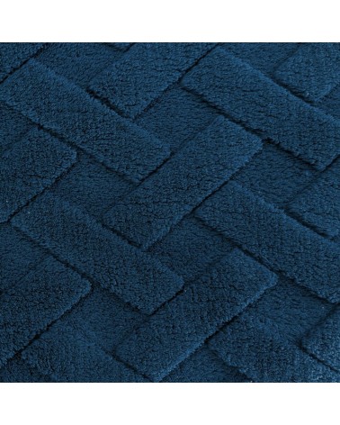 Koc pluszowy 150x200 Caro granatowy Eurofirany