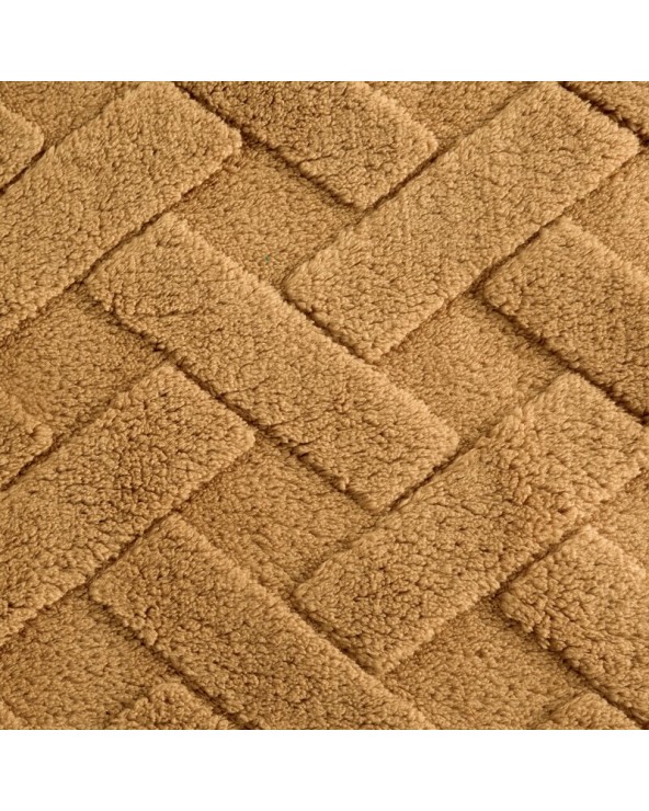 Koc pluszowy 150x200 Caro miodowy Eurofirany