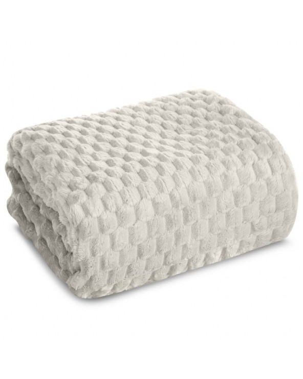 Koc pluszowy 150x200 Cindy 6 beżowy Eurofirany