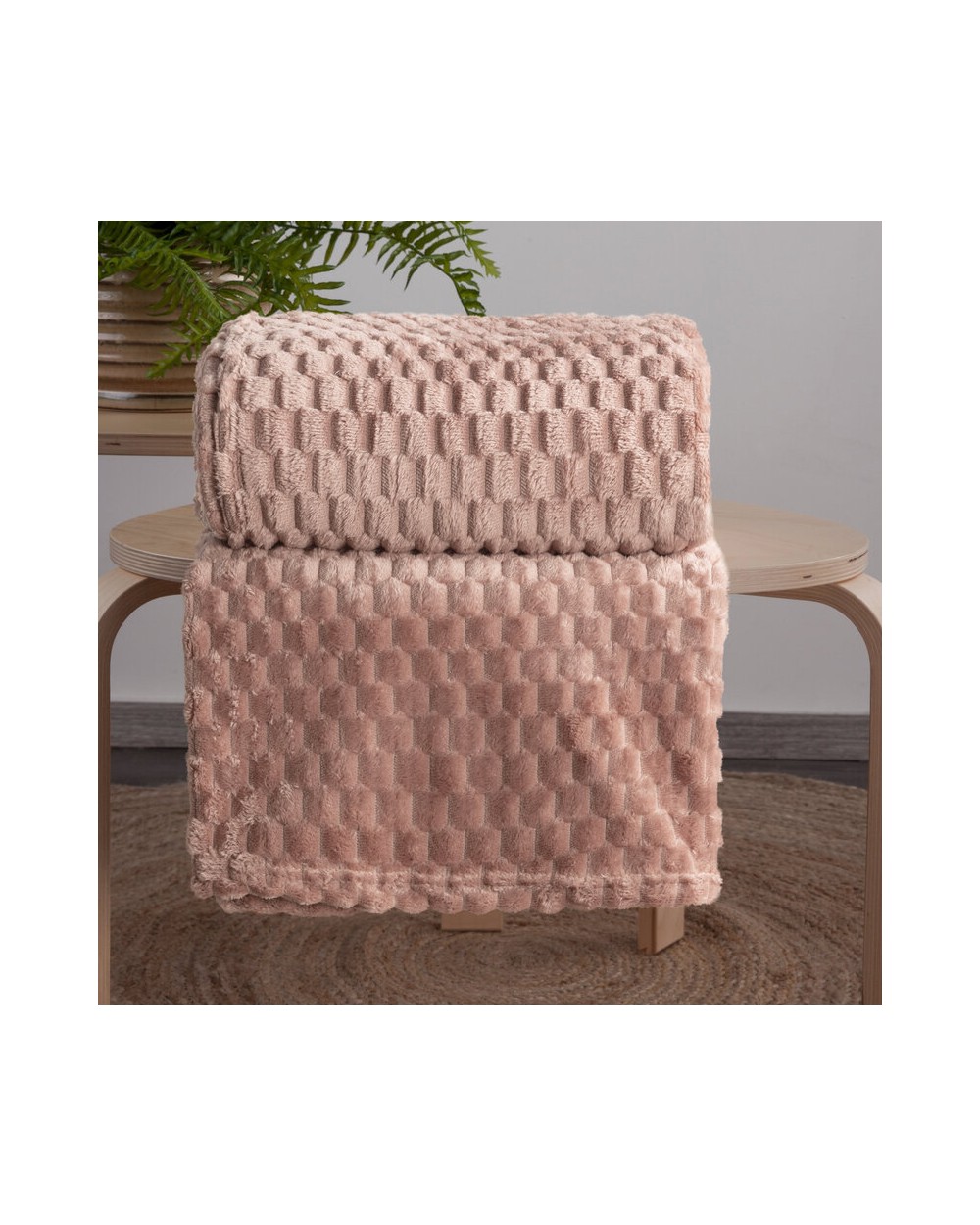 Koc pluszowy 150x200 Cindy 6 mocha Eurofirany