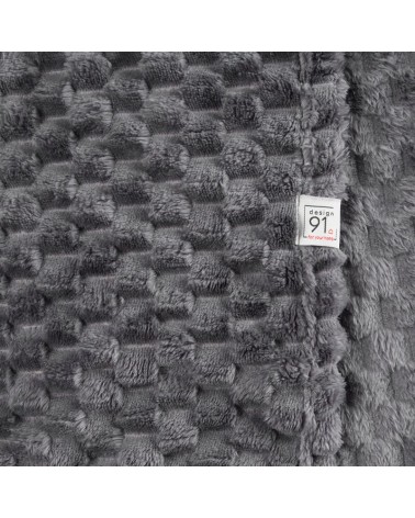 Koc pluszowy 200x220 Cindy 6 stalowy Eurofirany