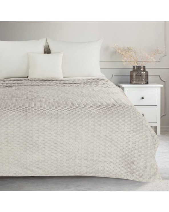 Koc pluszowy 70x160 Cindy 6 beżowy Eurofirany