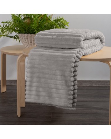 Koc pluszowy 170x210 Soft beżowy Eurofirany