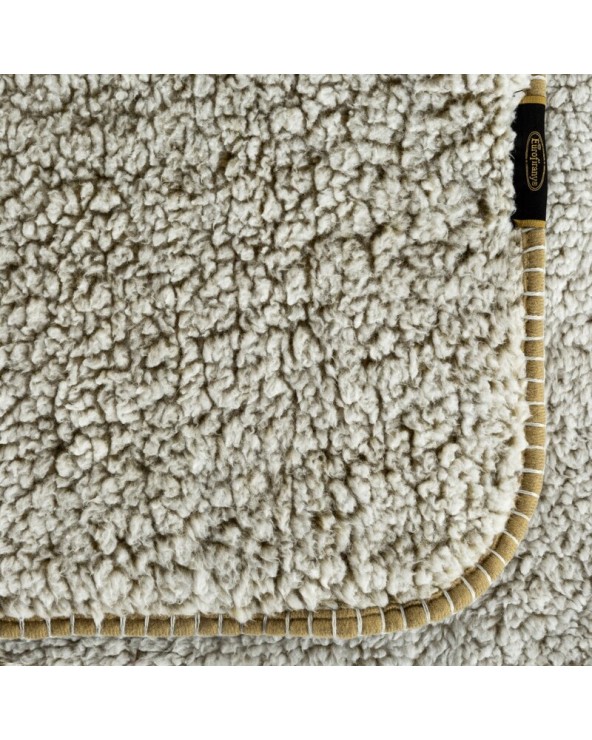 Koc sherpa baranek 200x220 Koala beżowy/biały Eurofirany