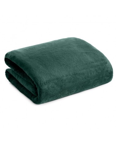 Koc sherpa baranek 150x200 Tedy ciemnozielony Eurofirany