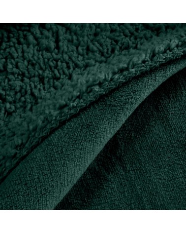 Koc sherpa baranek 150x200 Tedy ciemnozielony Eurofirany