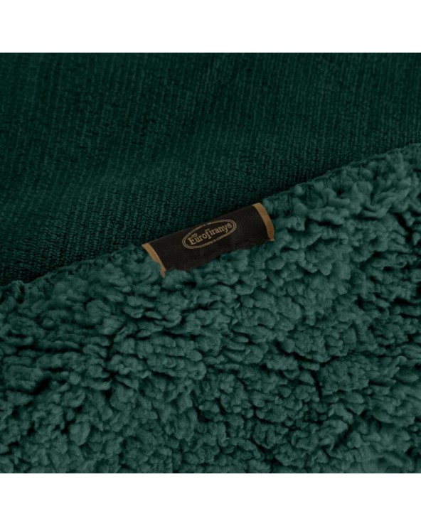 Koc sherpa baranek 150x200 Tedy ciemnozielony Eurofirany Koc sherpa baranek 150x200 Tedy ciemnozielony Eurofirany