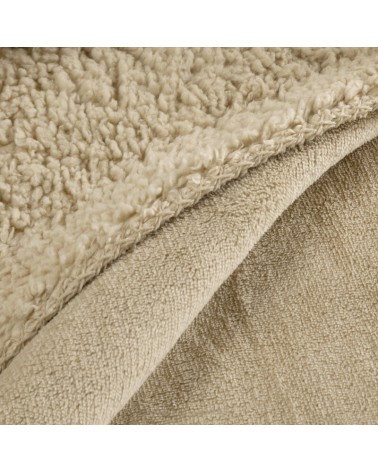 Koc sherpa baranek 150x200 Tedy jasnobeżowy Eurofirany