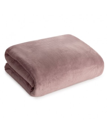 Koc sherpa baranek 200x220 Tedy różowy Eurofirany