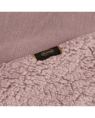 Koc sherpa baranek 200x220 Tedy różowy Eurofirany